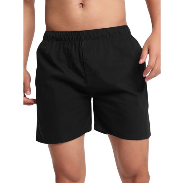 Plain Mens Short Black